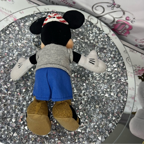 Disney Mickey Mouse USA 🇺🇸 hat United States outfit plush teddy bear standable - Picture 4 of 8